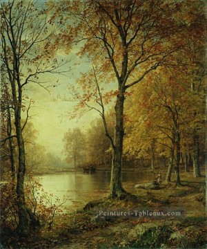 Été indien William Trost Richards paysage Peinture à l'huile